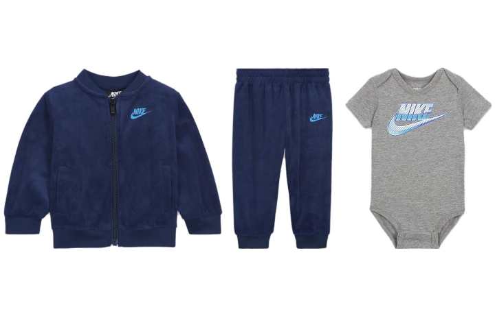 Nike Nike Baby Jumpsuits & Crawlers Crew Neck Moderate