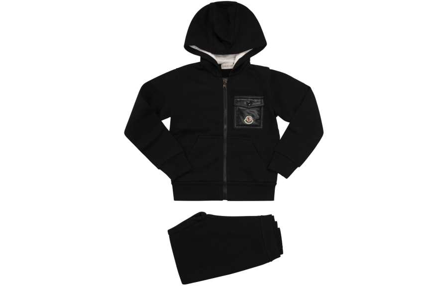 Moncler Casual Sportswear Black Teenagers