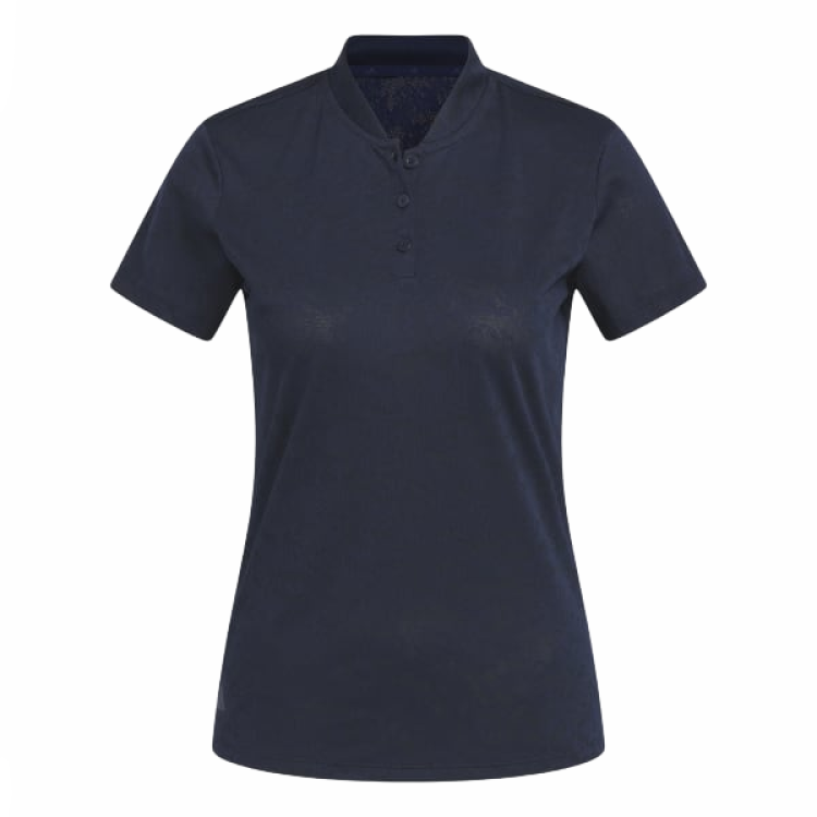 Adidas Adidas JACQUARD GOLF POLO SHIRT Golf Clothing Women's Collegiate Marine Blue