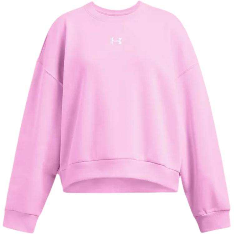 Under Armour Sweatshirt Rival Fleece Pink Teenagers