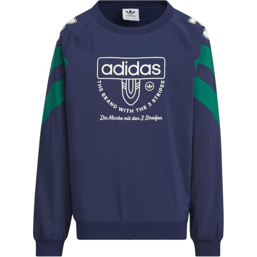 Adidas Originals FW24 Sweatshirt Dark Indigo Teenagers
