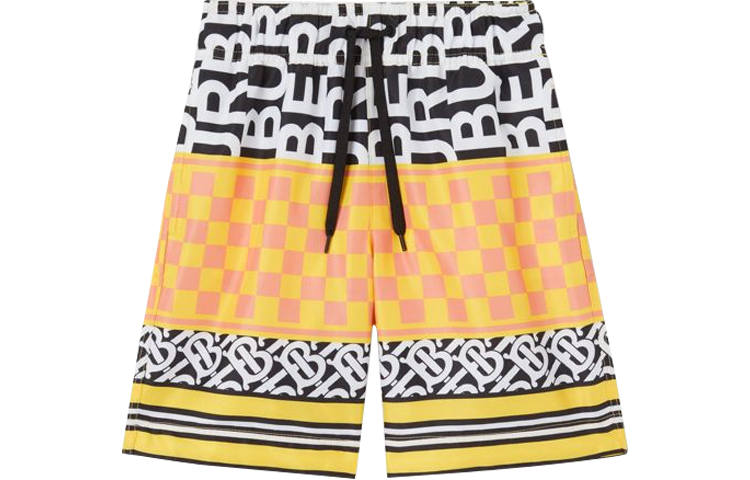 Burberry SS22 Kids Shorts Kids' Acid Yellow