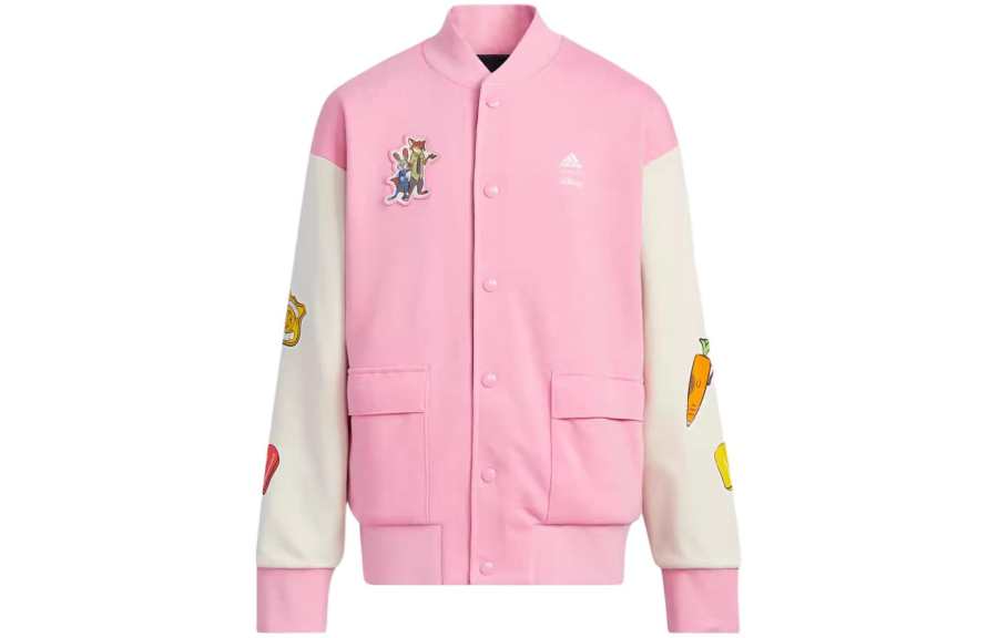 Adidas Adidas x Disney, Baseball Jacket Blessing Pink Kids'