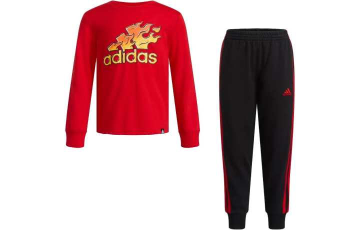 Adidas Adidas Kids Casual Sportswear Crew Neck Moderate