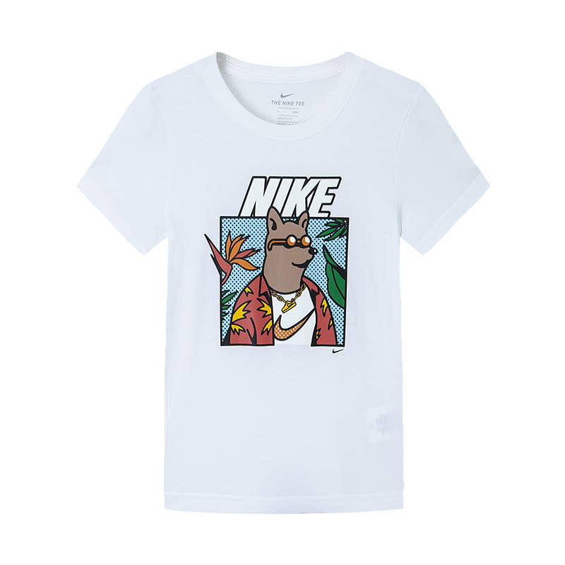 Nike Nike T Shirt Pure White Children Aged 3 7 Years Old