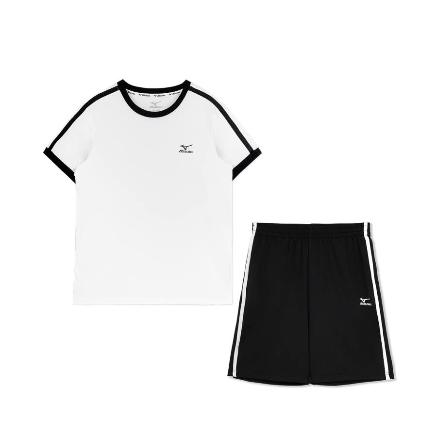 Mizuno Kids Casual Sportswear Crew Neck Moderate
