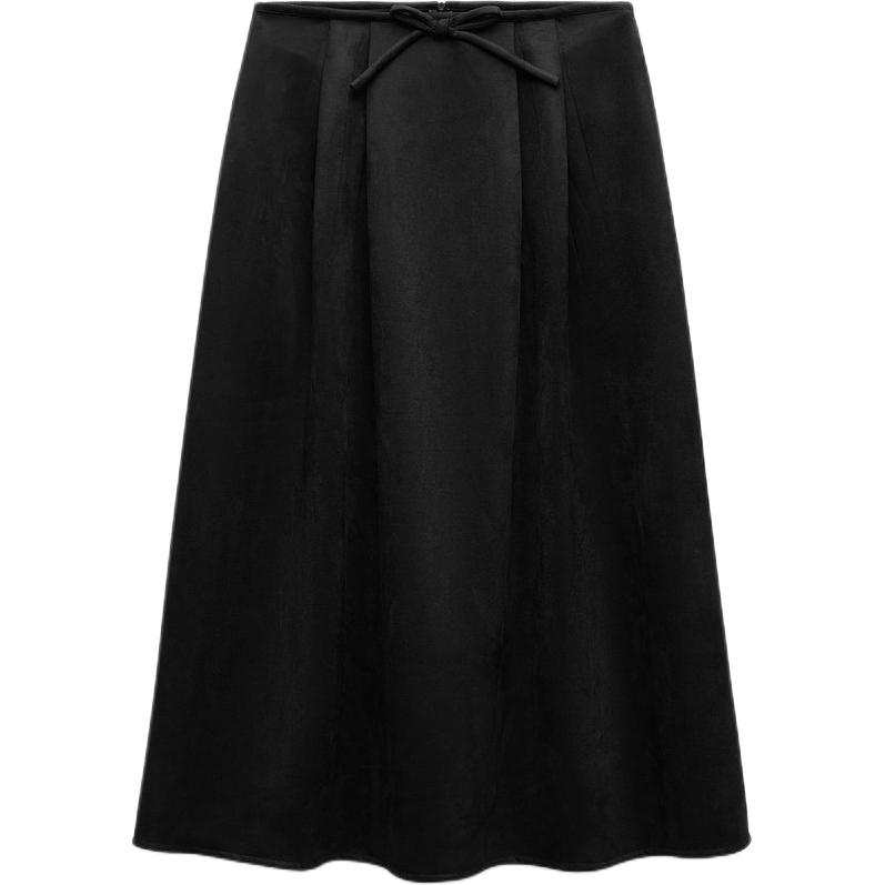 ZARA Casual Long Skirt Women's Black