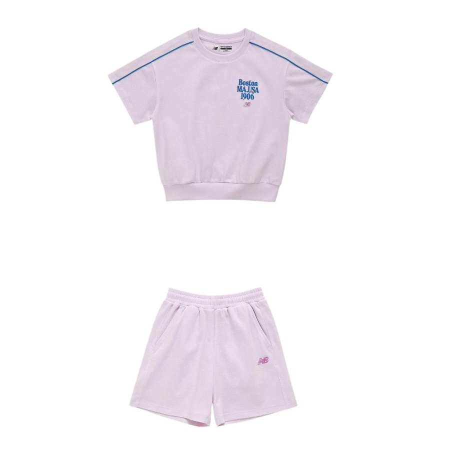 New Balance New Balance Casual Sportswear SS25 Lavender Children Aged 3 7 Years Old
