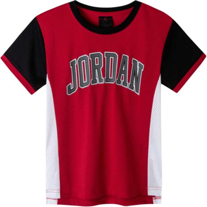Jordan Jordan T Shirt Red Children Aged 3 7 Years Old