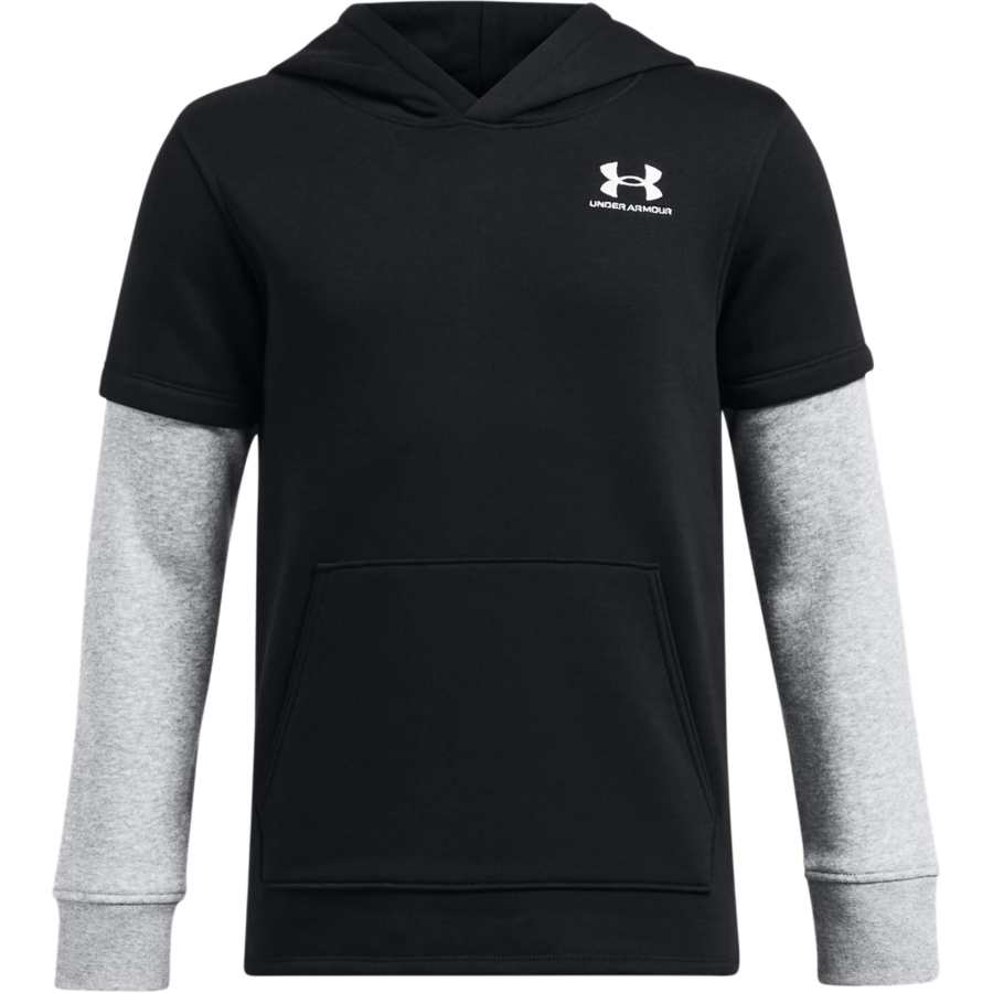 Under Armour Sweatshirt Icon Fleece Jersey Black Teenagers