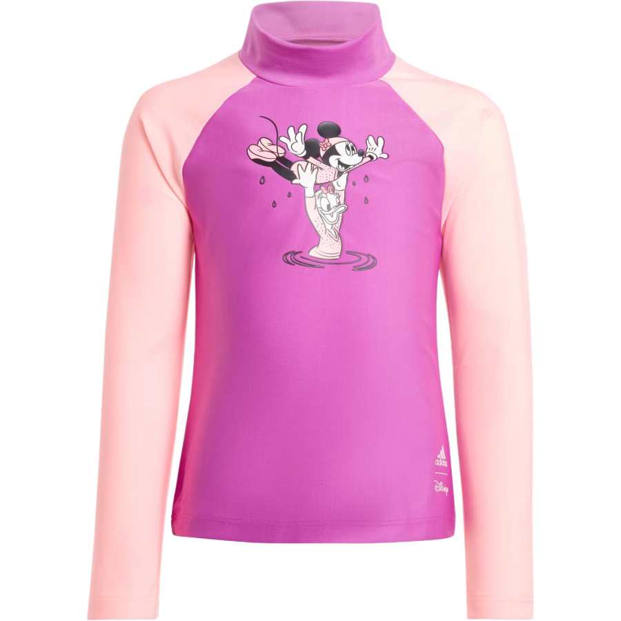 Adidas Adidas x Disney T Shirt Purple Explosion / Pink Sparkle Children Aged 3 7 Years Old