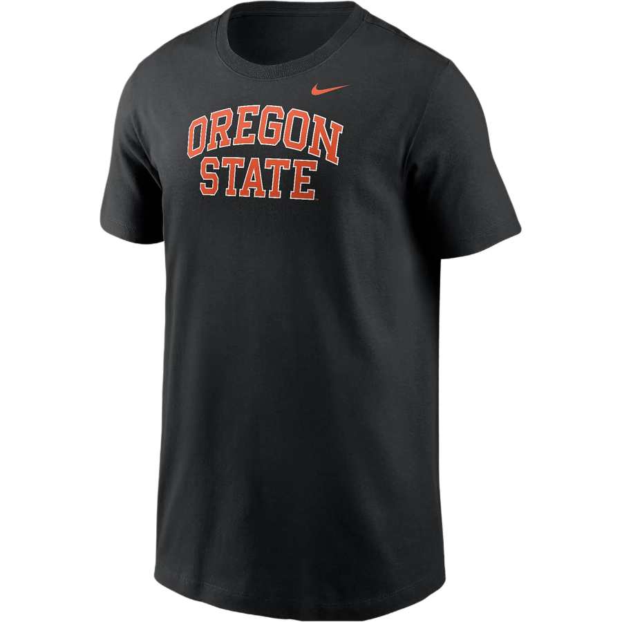 Nike Nike T Shirt Kids' Apparel Oregon State College T Shirt Black Kids'