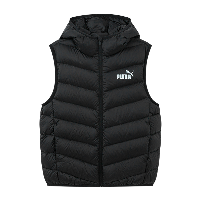 PUMA Down Vest LightSportstyle Collection Black 90001 Kids'