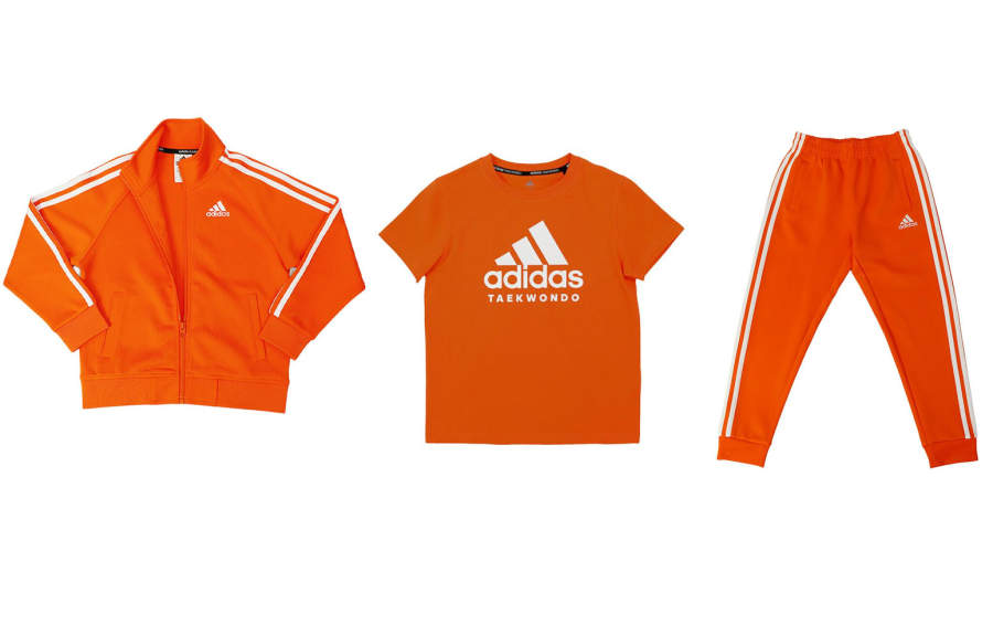 Adidas Adidas Casual Sportswear Kids' Orange/White