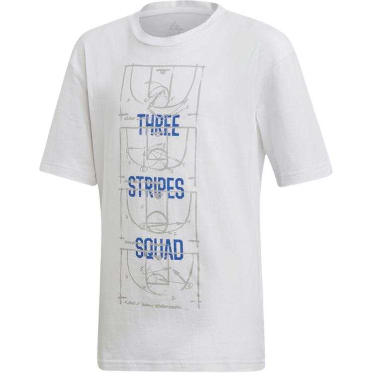 Adidas Adidas Grade School T Shirts Crew Neck Moderate