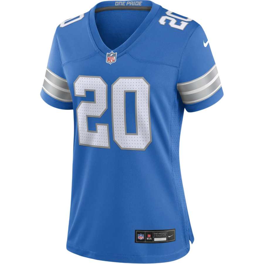 Nike Nike Barry Sanders Detroit Lions Women's Nike Nfl Game Football Jersey