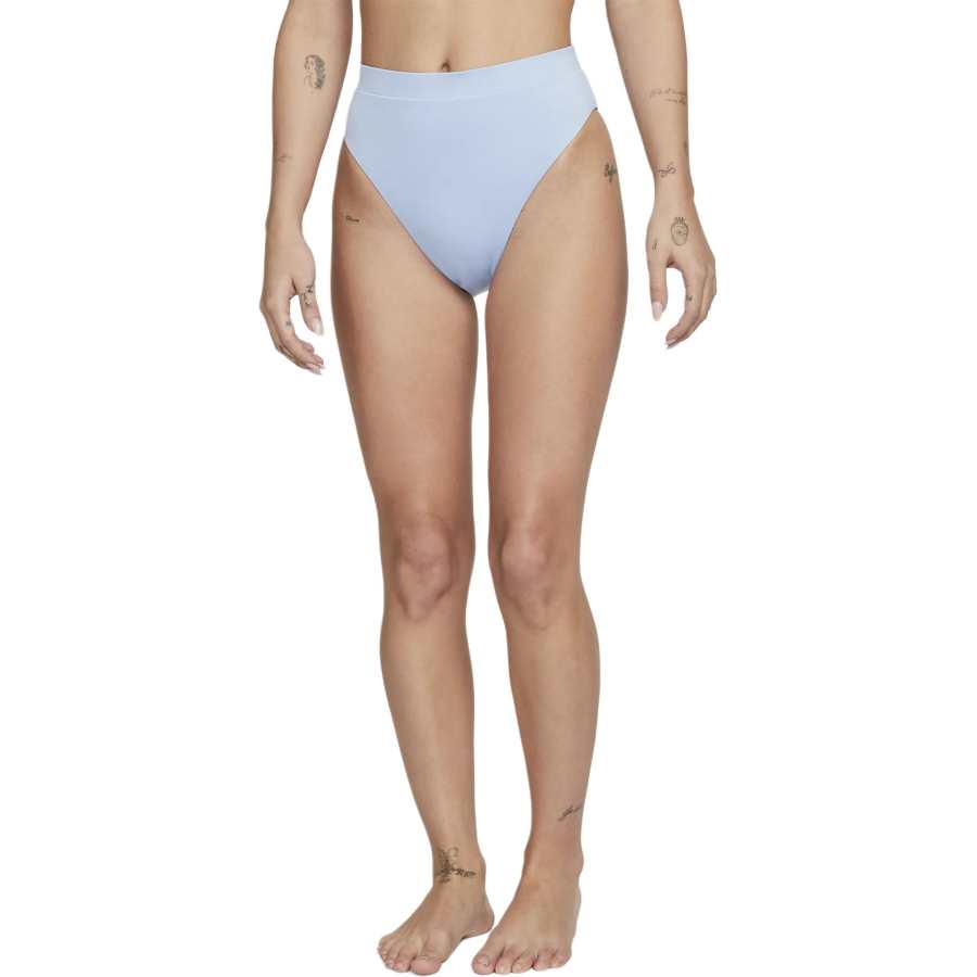 Nike Nike Women's High Waist Swim Bottom Swimming Shorts Women's Light Blue