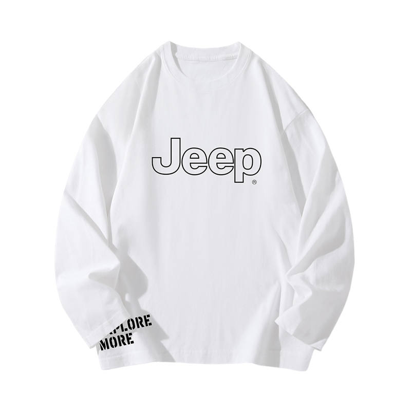 Jeep Grade School T Shirts Crew Neck Moderate
