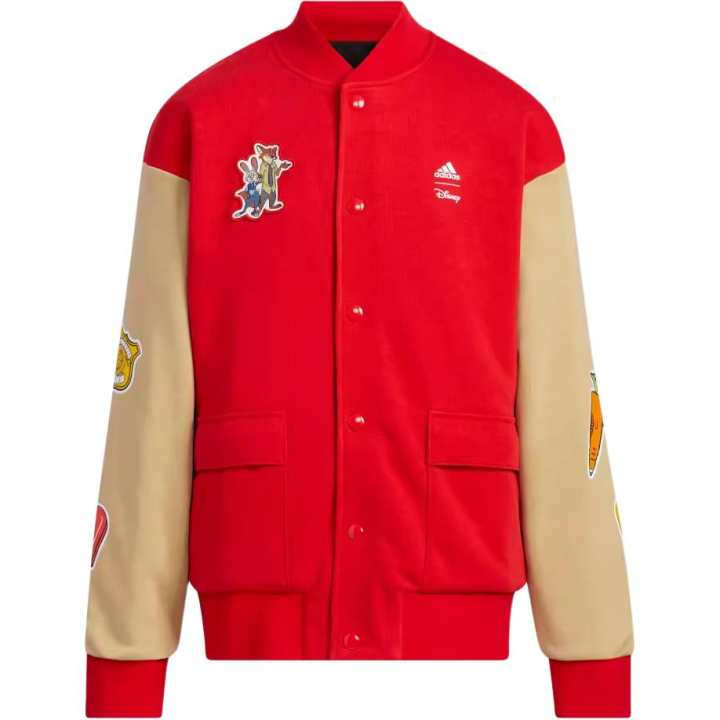 Adidas Adidas x Disney, Baseball Jacket Light Scarlet Kids'