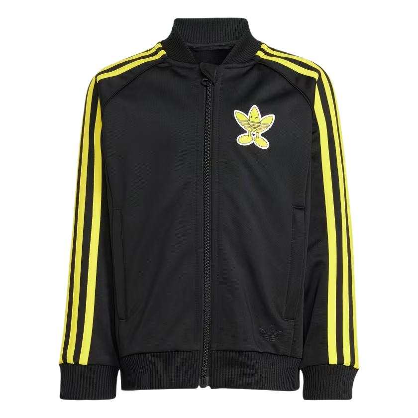 Adidas Originals x Smiley World Casual Sportswear SST Black Kids'