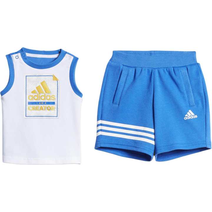 Adidas Adidas Casual Sportswear White/Blue Kids'