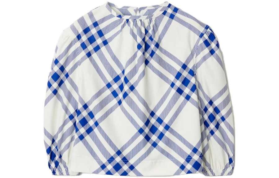 Burberry Kids Shirts Crew Neck Moderate
