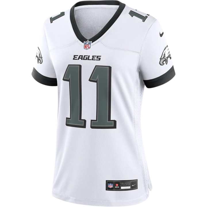Nike Nike NFL A.J. Brown Philadelphia Eagles Rugby Jersey Women's White