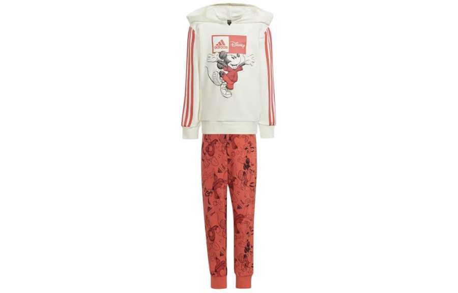 Adidas Adidas x DISNEY Kids' Apparel Mickey Mouse Hoodie And Jogger Set Casual Sportswear Kids'