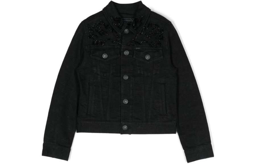 Polo Ralph Lauren Denim Jacket Black Kids'