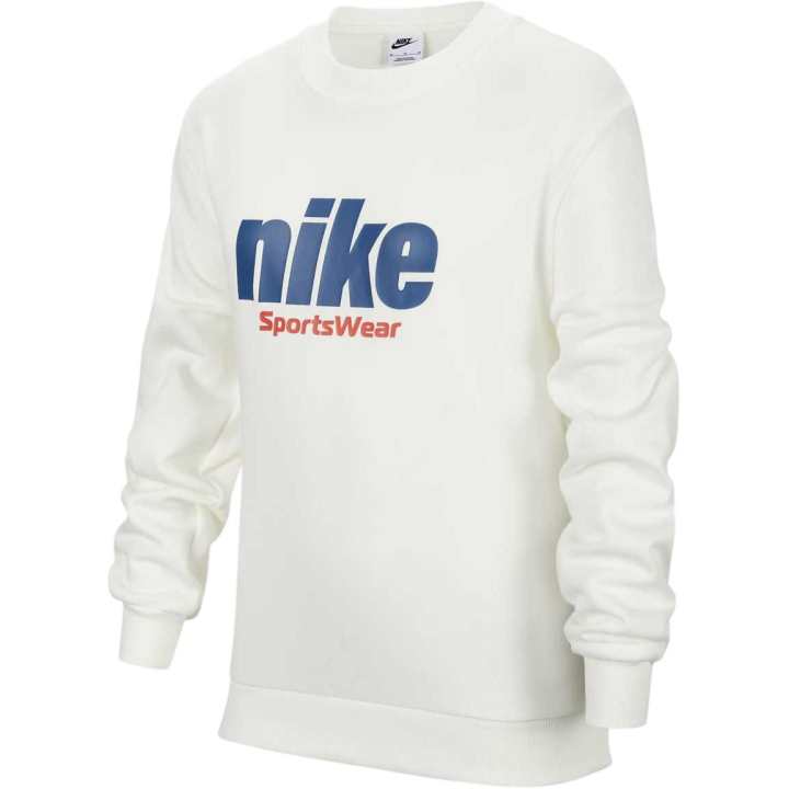 Nike Nike Sweatshirt Sportswear Club Sail White