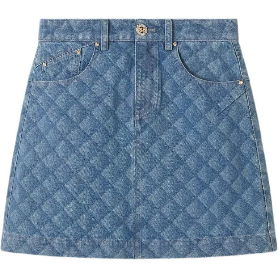 KARL LAGERFELD / Karl Lagerfeld Jeans Denim Short Skirts Women's Light Blue