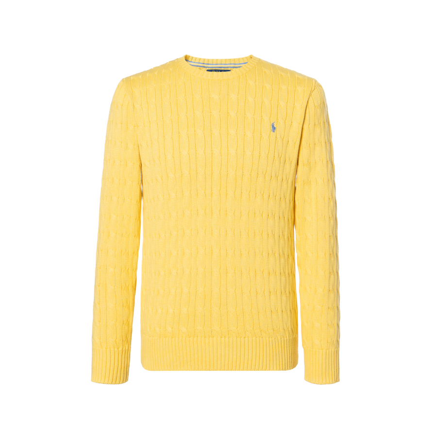 Polo Ralph Lauren Knitwear FW24 Standard Yellow Teenagers