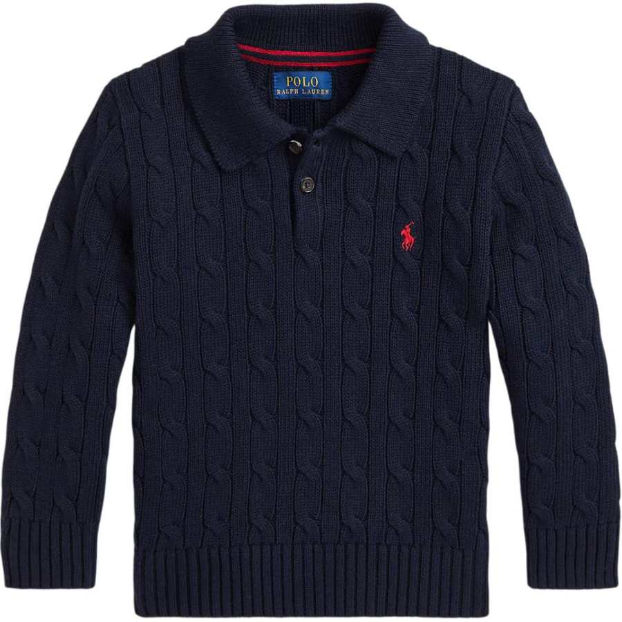 Polo Ralph Lauren Sweater FW24 Marine Blue Kids'