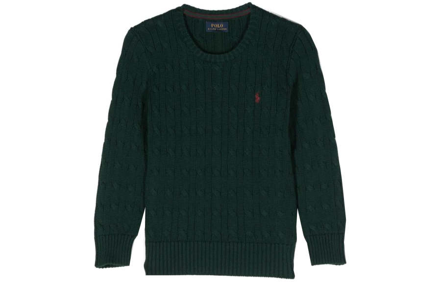 Polo Ralph Lauren Sweater Classic Version Green Teenagers
