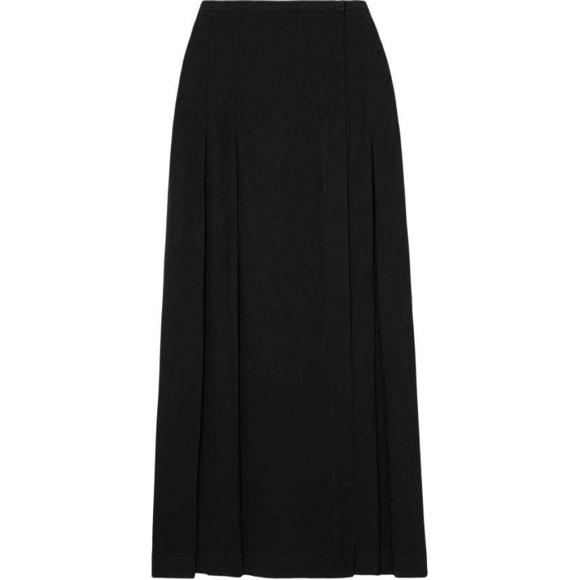 TOTEME FW24 Casual Long Skirt Women's Black