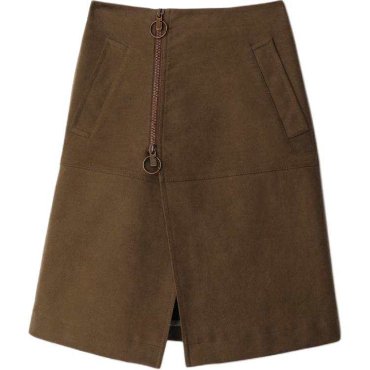 Burberry A-Line High Waist Skirt