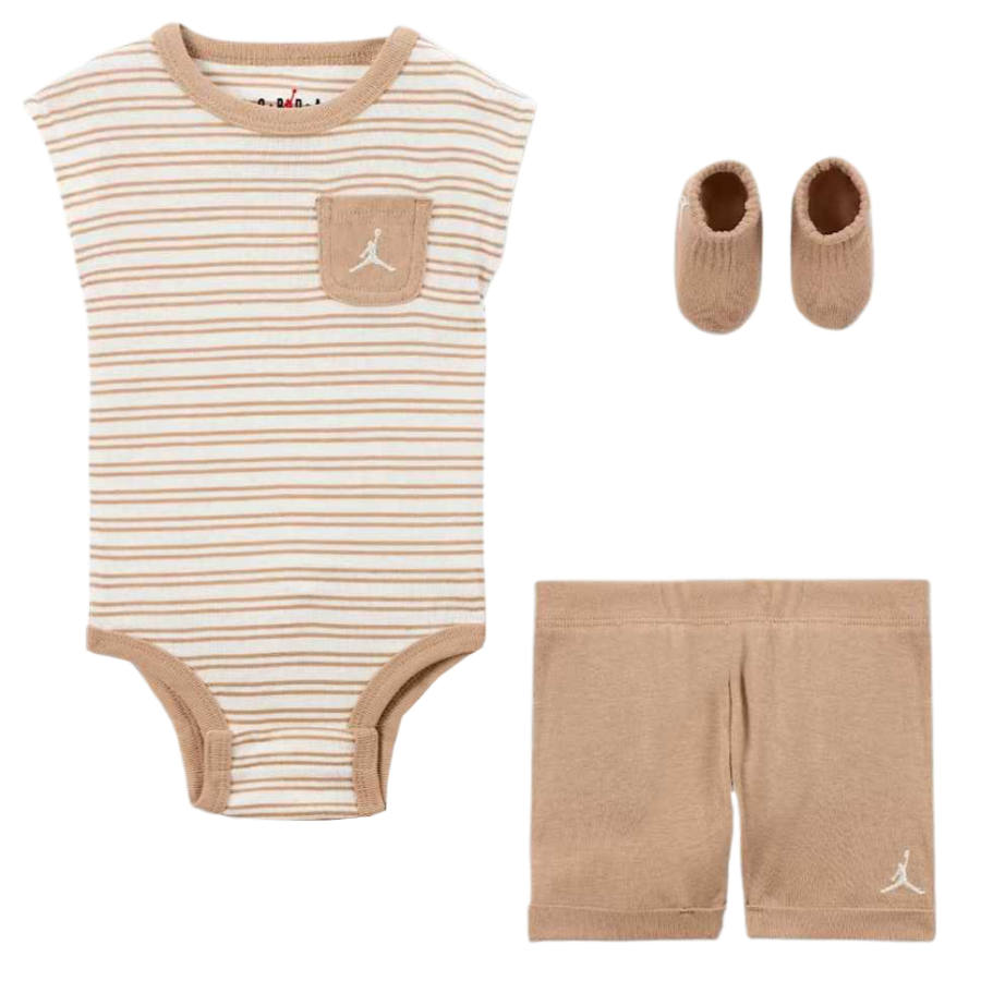 Jordan Jordan Casual Sportswear EssentialsJumpman Set Of 3 Khaki Infant And Toddler