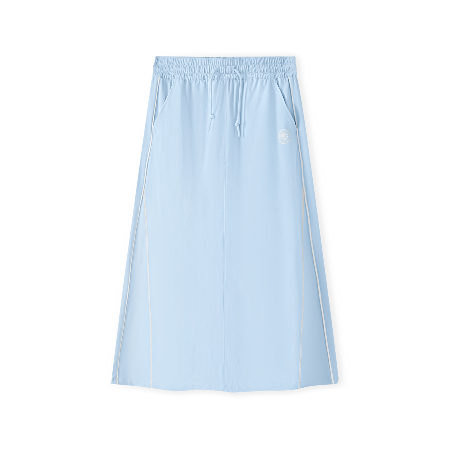 Skechers Casual Long Skirt Women's Cashmere Blue 00F5