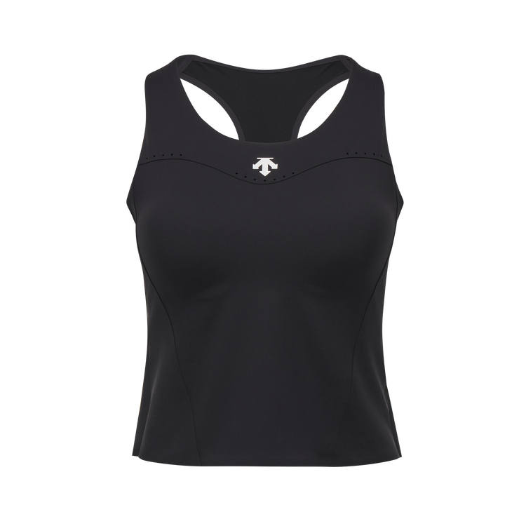 DESCENTE Sleeveless Sports Shirts Women's Black