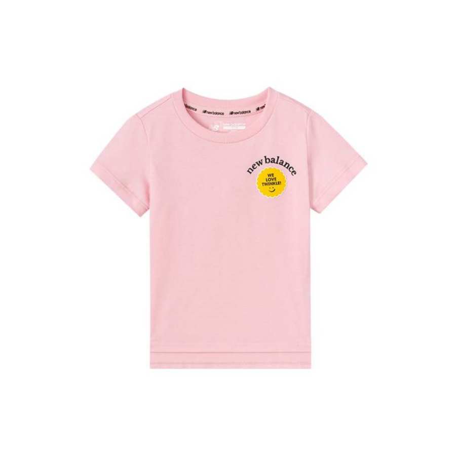 New Balance New Balance Kids T Shirts Crew Neck Moderate