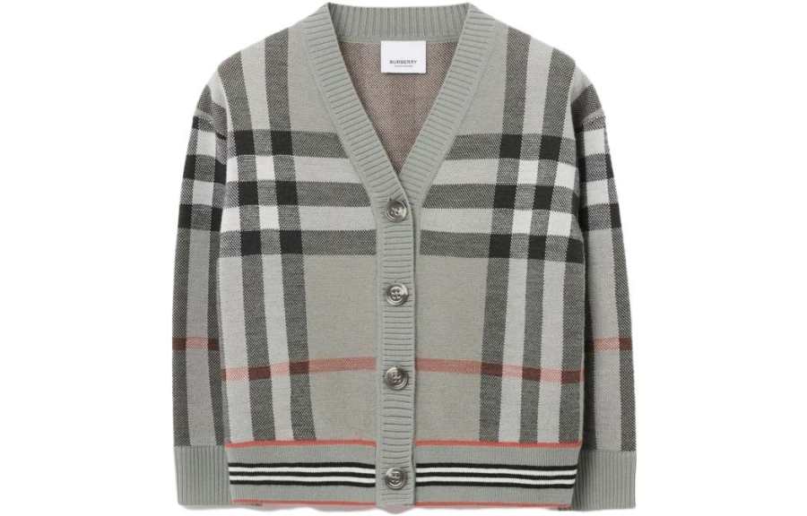 Burberry Knitwear SS23 Gray Kids'