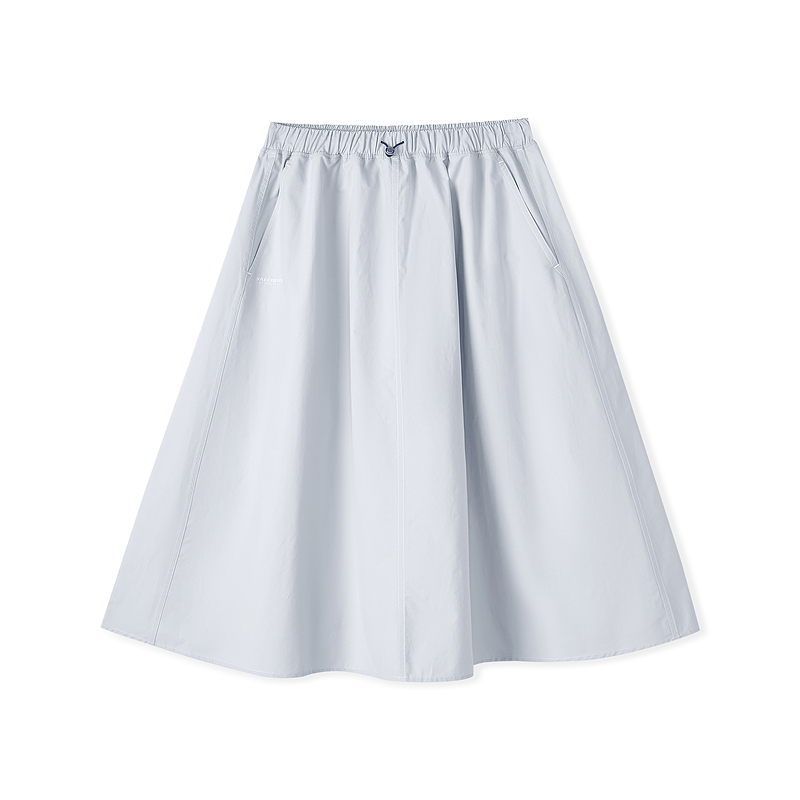 Skechers Casual Long Skirt Women's Microchip Gray