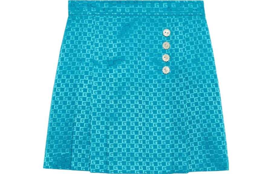 GUCCI SS23 Moderate Skirt Kids' Blue