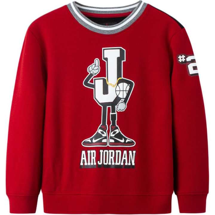 Jordan Jordan Sweatshirt Red Children Aged 3 7 Years Old