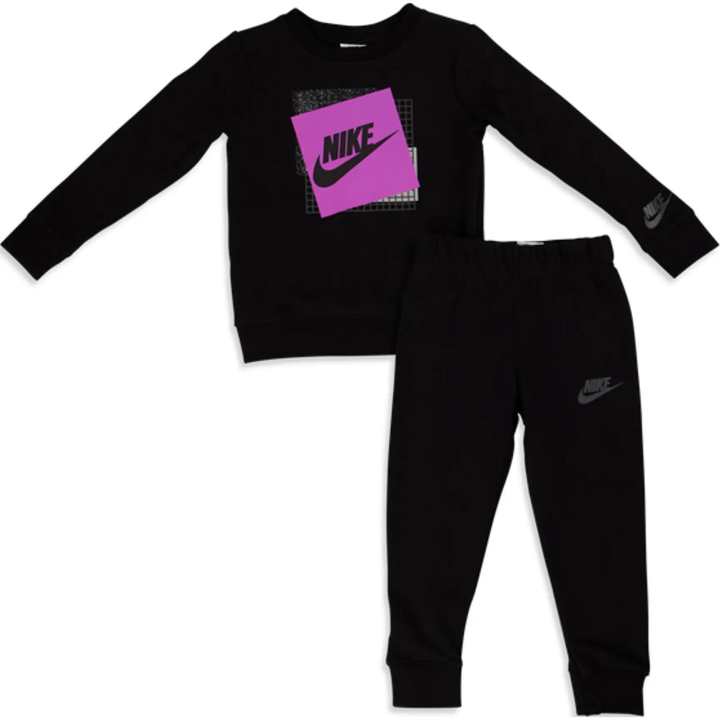 Nike Nike Casual Sportswear Black Infant And Toddler