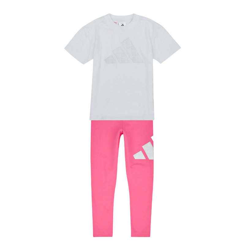 Adidas Adidas Casual Sportswear White Pink Teenagers