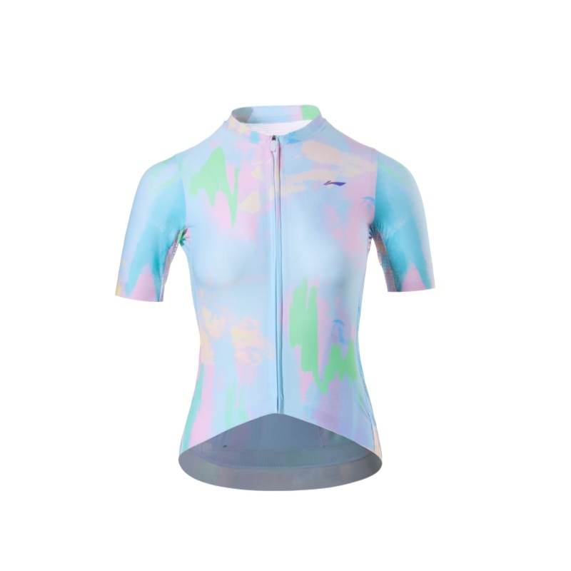 Li-Ning Li Ning Cycling Clothing Women's Multicolor Blue