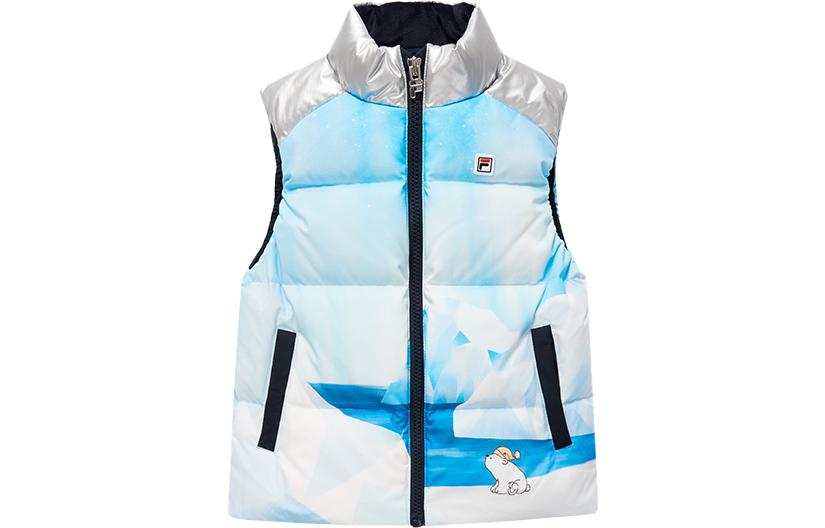 FILA KIDS Vests Stand Collar Moderate