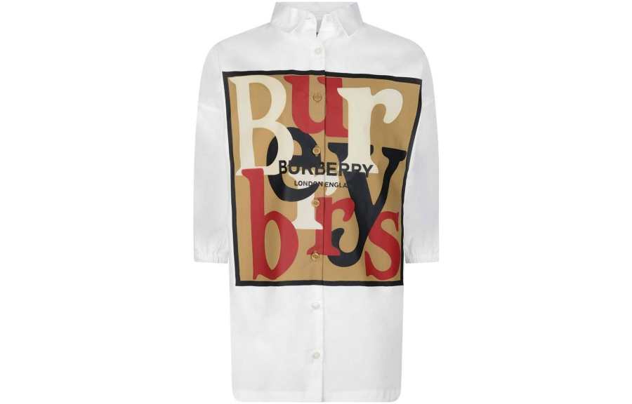 Burberry Kids Casual Shirts Lapel Moderate
