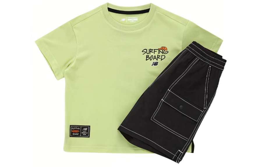 New Balance New Balance Kids Casual Sportswear Crew Neck Moderate